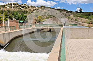 Ash River outfall near Clarens, South Africa