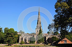 Ashbourne church.