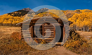 Ashcroft Ghost Town Cabin in Colorado CU