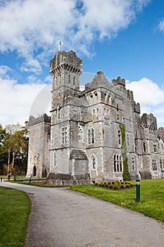 Ashford castle in Ireland.