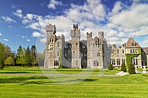 Ashford castle in Ireland