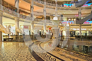 Ashgabat, Turkmenistan. May 02, 2021: New shopping mall