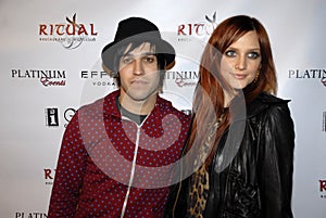 Ashlee Simpson on the red carpet.