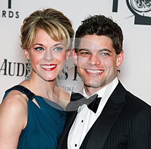 Ashley Spencer and Jeremy Jordan