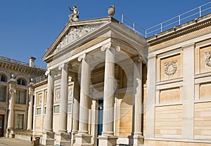 Ashmolean Museum facade, Oxford photo