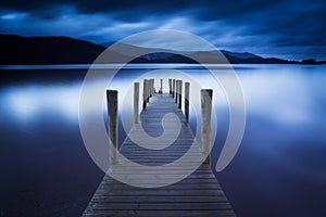 Ashness Jetty, Derwent Water, Lake District photo