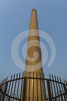 Ashoka pillar in Feroz Shah Kotla
