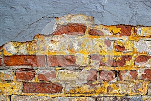 Ashtabula Ohio Red and Yellow Brick Wall