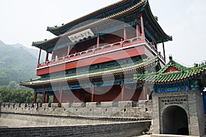 Asia China, Beijing, the Great Wall Juyongguan,architectureÃ¯Â¼ÅSouth Gate Tower photo