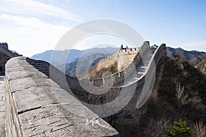 Asia China, Beijing, historic buildings,badaling the Great Wall photo