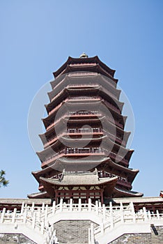 Asia Chinese, Beijing, Garden Expoï¼ŒYongding tower