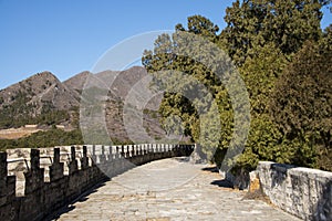 Asia Chinese, Beijing, Ming Dynasty Tombs scenic area, Dinglingï¼ŒCity walls;
