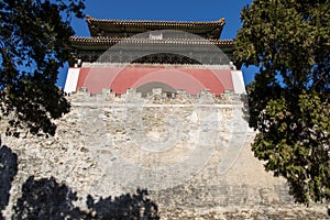 Asia Chinese, Beijing, Ming Dynasty Tombs scenic area, Dinglingï¼ŒMinglou