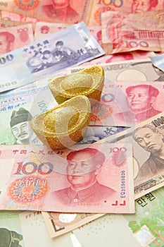 Asia currencies