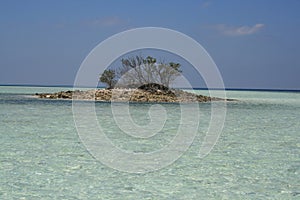 Asia. Maldive, birth of the little atoll photo