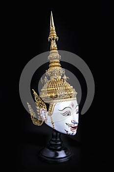 Asia Mask (Tao Totsarot), Khon Mask of Thailand.