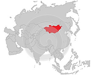 Asia - Political Map of Asia