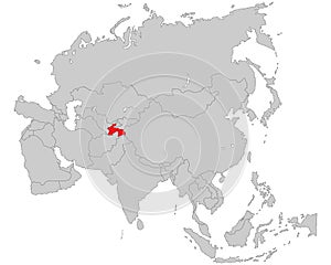 Asia - Political Map of Asia