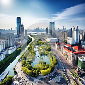 Asia's Prosperous Financial Center in China