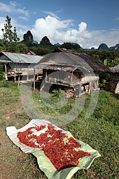 ASIA SOUTHEASTASIA LAOS VANG VIENG LUANG PRABANG