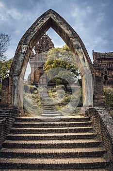 Asia. Vietnam. Dalat. Po Klong Garay Temple is a religious complex of Cham photo