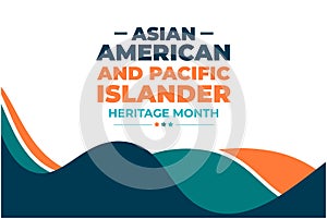 Asian American and Pacific Islander Heritage Month background