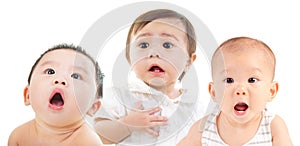 Shocking babies photo