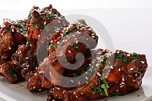 Asian bbq chicken wings