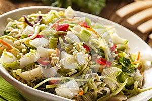 Asian Bok Choy and Ramen Salad