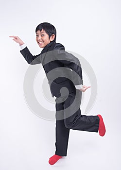 Asian boy businessman