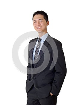 Asian business man