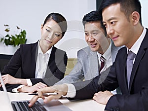 Asian business people photo