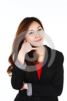 Asiático mujer de negocios 