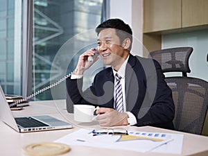 Asian businessman photo