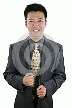 Asian businessman