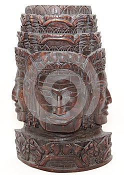 Asian Cambodian sculpture handmade