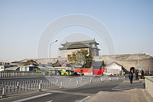 Asian China, Beijing, historic buildings, Deshengmen Archery Tower