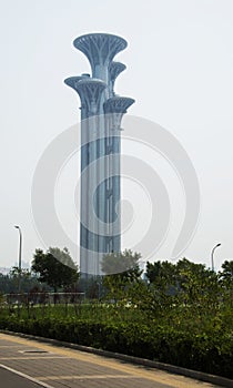 Asian China, Beijing, Olympic Park, the watchtower,