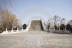 Asian Chinese, Beijing, the Summer Palace, Xiu Yi Bridge