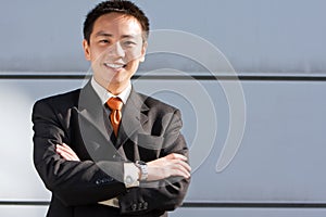 Asian chinese business man