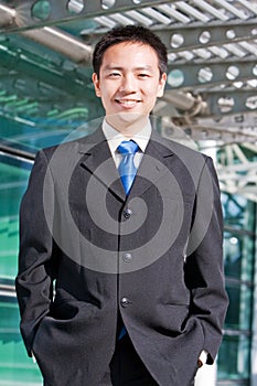 Asian chinese business man