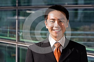 Asian chinese business man