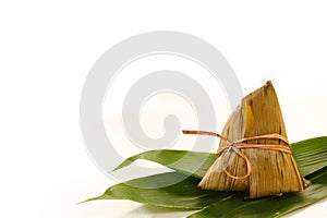 Asian Chinese rice dumplings or zongzi