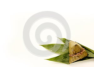 Asian Chinese rice dumplings or zongzi