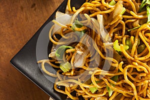 Asian Chow Mein Noodles photo