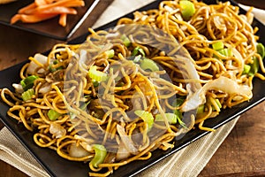 Asian Chow Mein Noodles photo