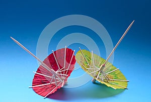Asian cocktail umbrellas