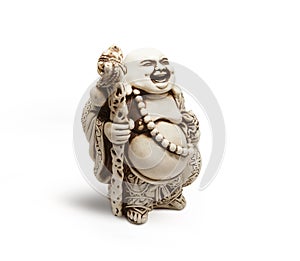 Asian decorative figurine Hotai, amulet brings happiness photo