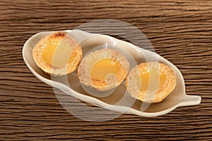 Asian dessert egg tarts