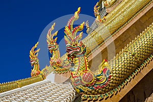 Asian dragon statue